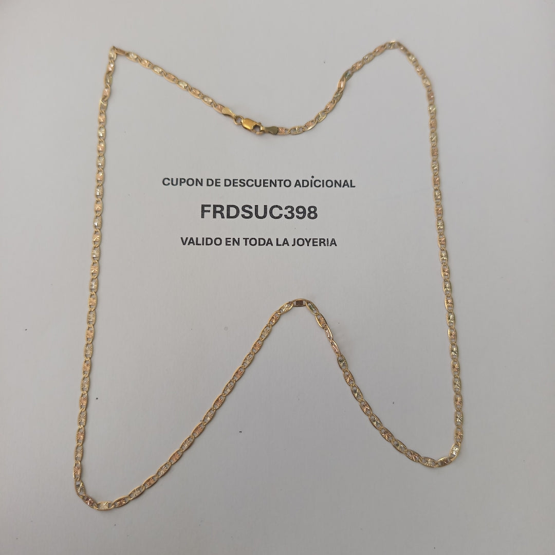 CADENA ORO 10 K 4.9 GRMS (SEMINUEVO)