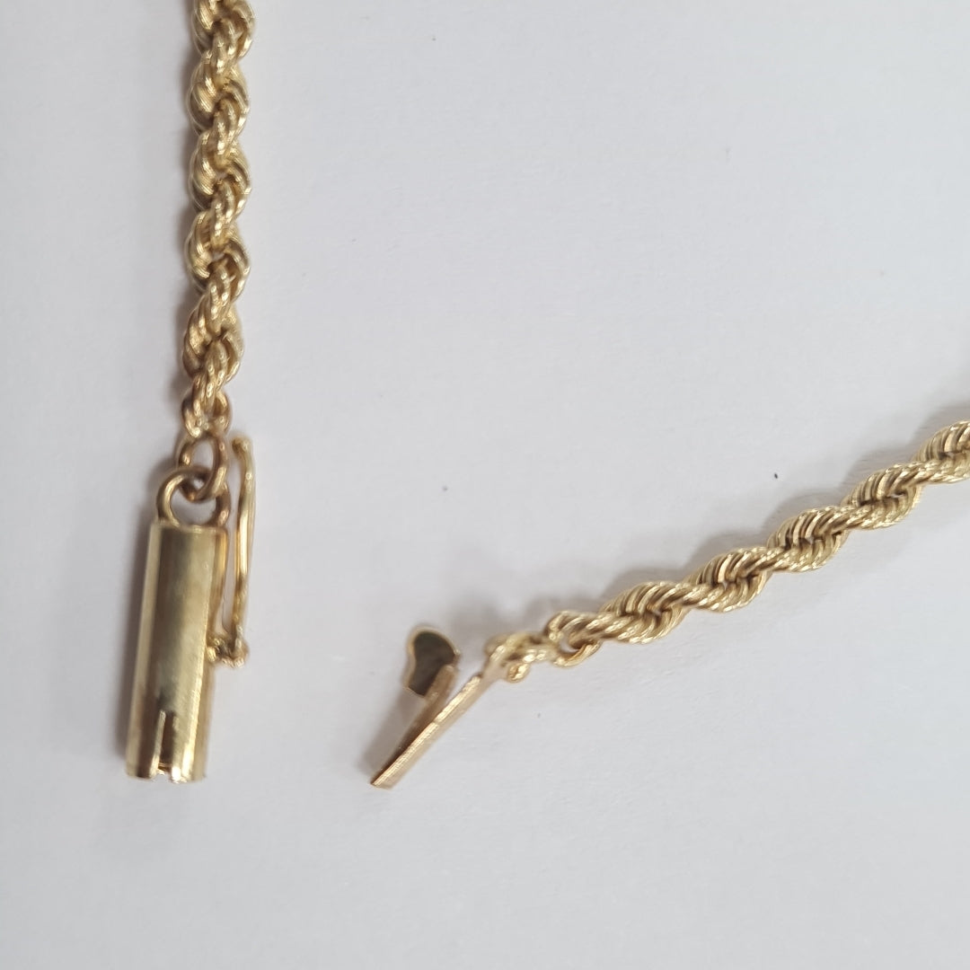 CADENA ORO 14 K 14.6 GRMS (SEMINUEVO)