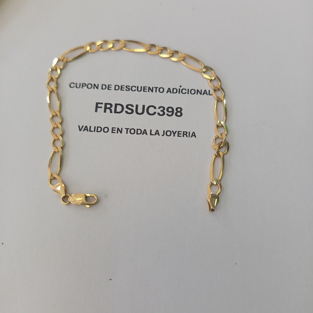 PULSERA ORO 14 K 6.4 GRMS (SEMINUEVO)