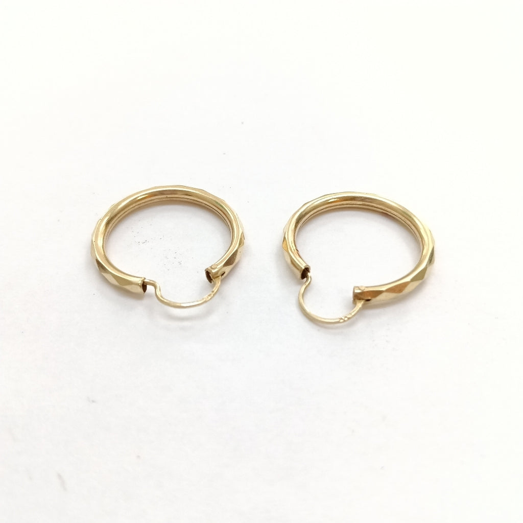 ARRACADAS PAR ORO 14 K 2,10 GRMS (SEMINUEVO)