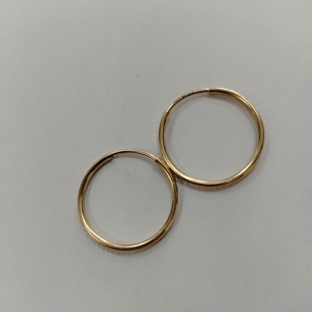 ARRACADAS PAR ORO 10 K 1.2 GRMS (SEMINUEVO)