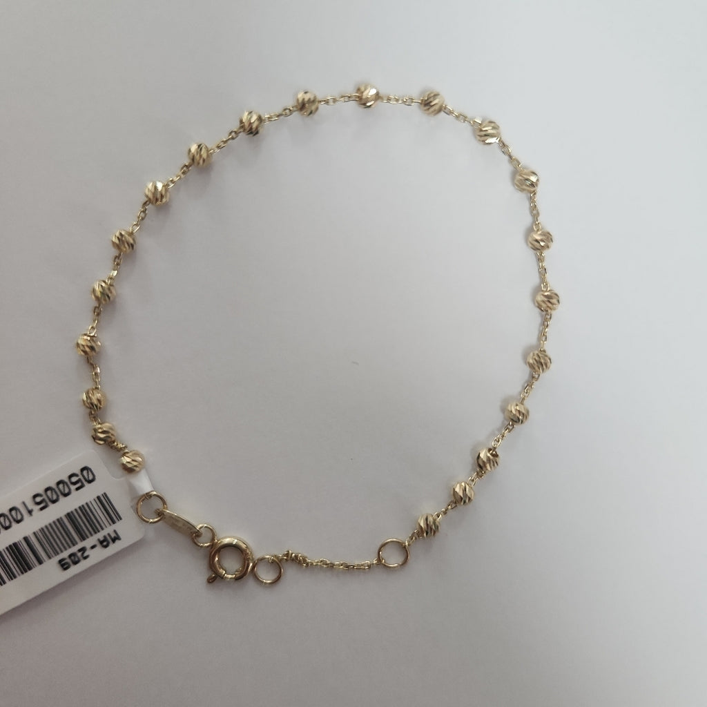 PULSERAS DAMA ORO 14K 1.2 (NUEVO)