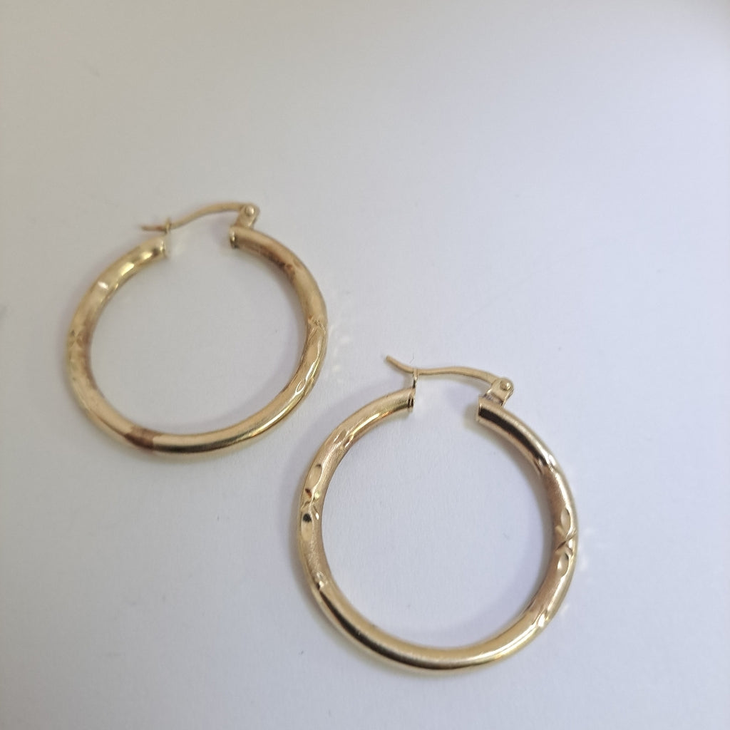 ARRACADAS PAR ORO 10 K 3.5 GRMS (SEMINUEVO)