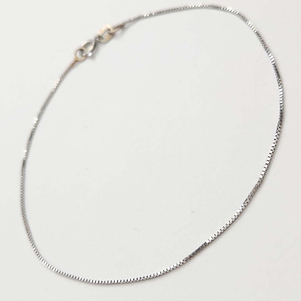 PULSERA ORO, ORO BLANCO 14 K 0.5 GRMS (SEMINUEVO)