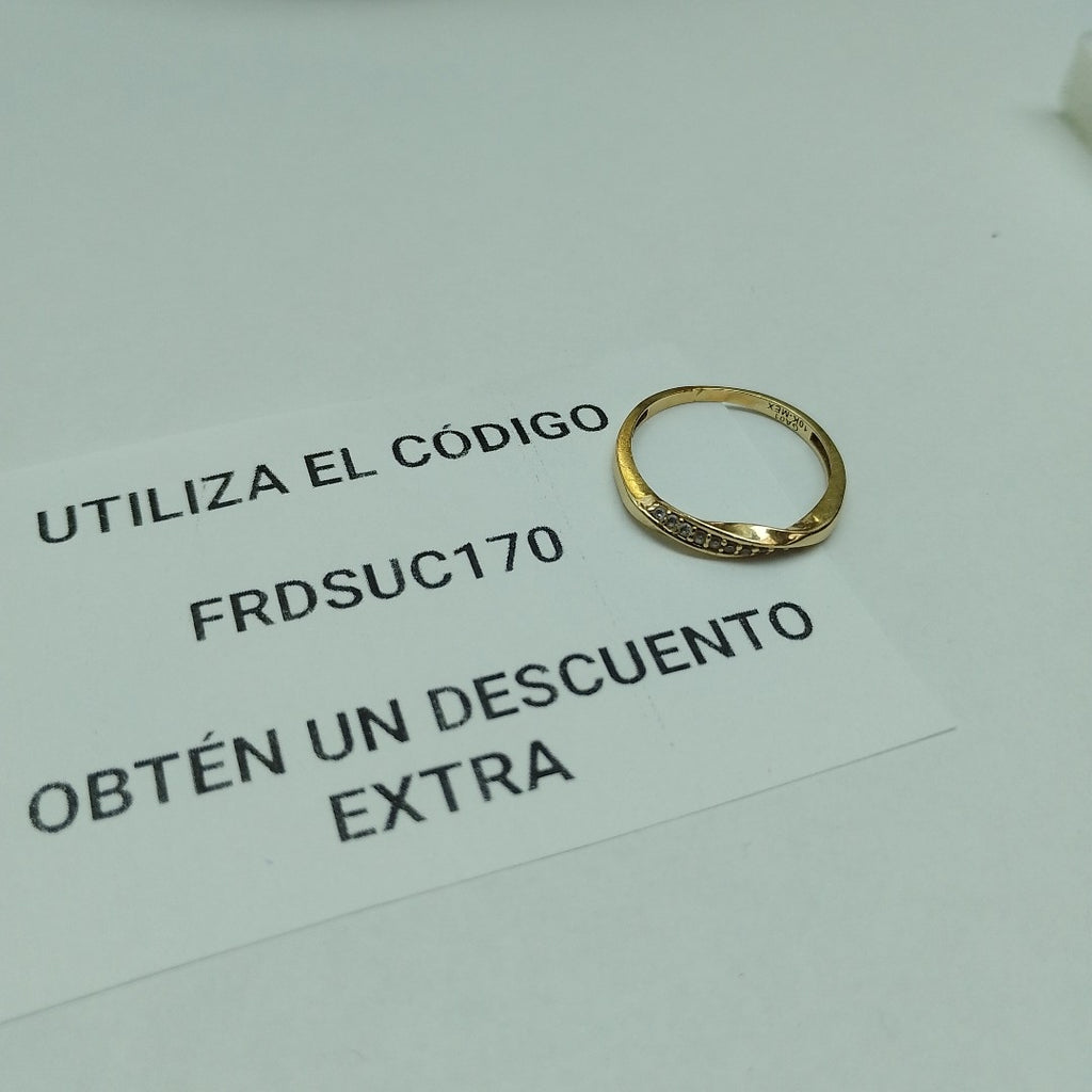 ANILLITO ORO 10 K 1.7 GRMS (SEMINUEVO)