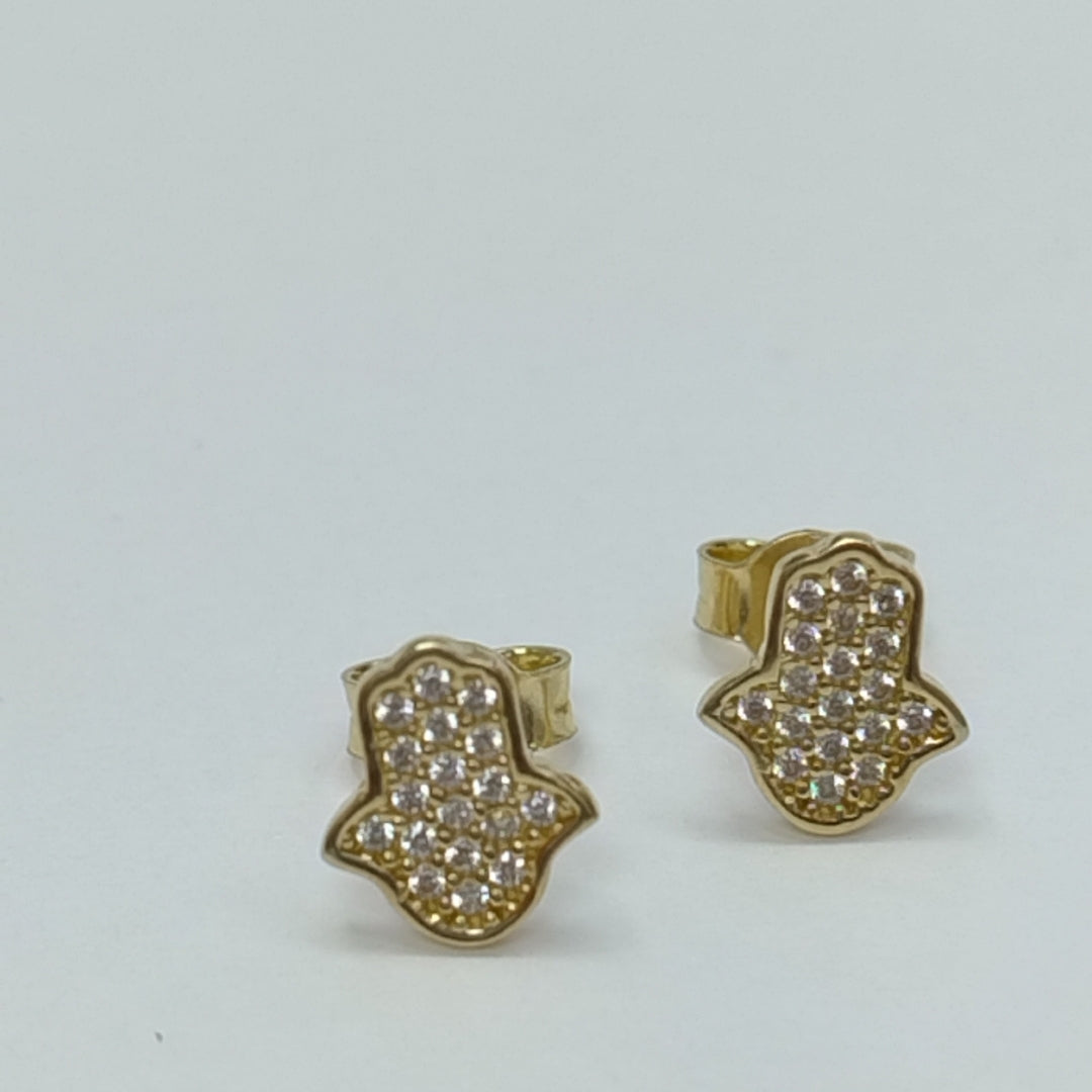 BROQUELES ORO 14K 1.3 (NUEVO)