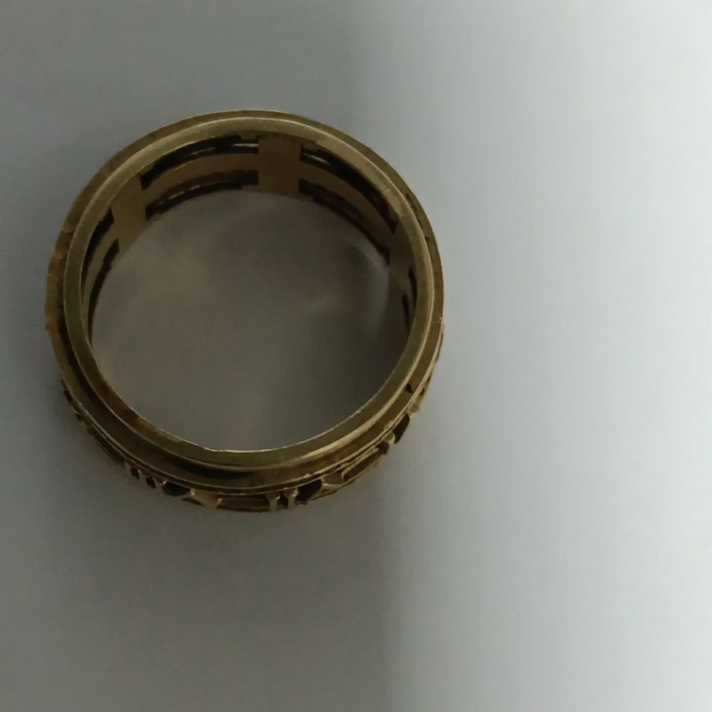 ANILLO ORO 14 K 6,00 GRMS (SEMINUEVO)