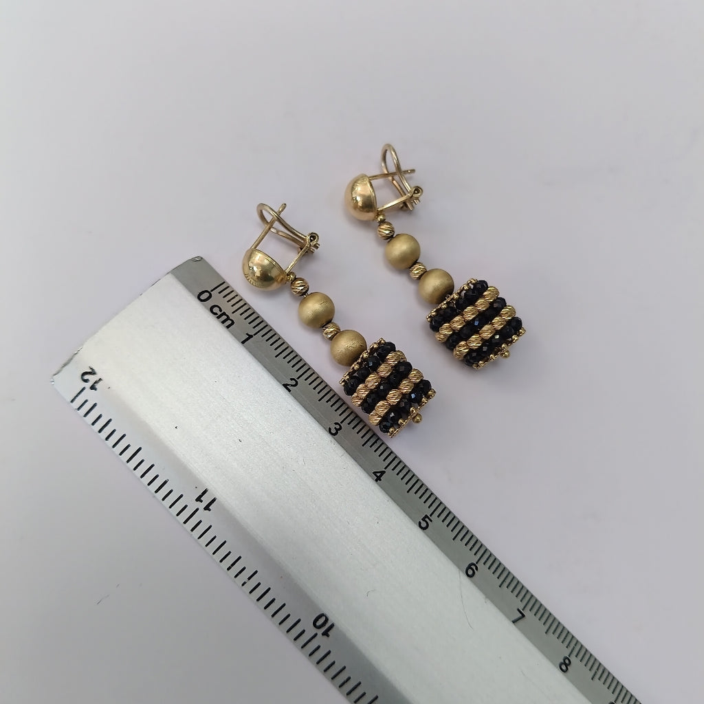 ARETES PAR ORO 14 K 7.7 GRMS (SEMINUEVO)