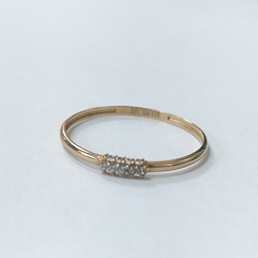 ANILLOS DAMA ORO 14K 0.6 (NUEVO)
