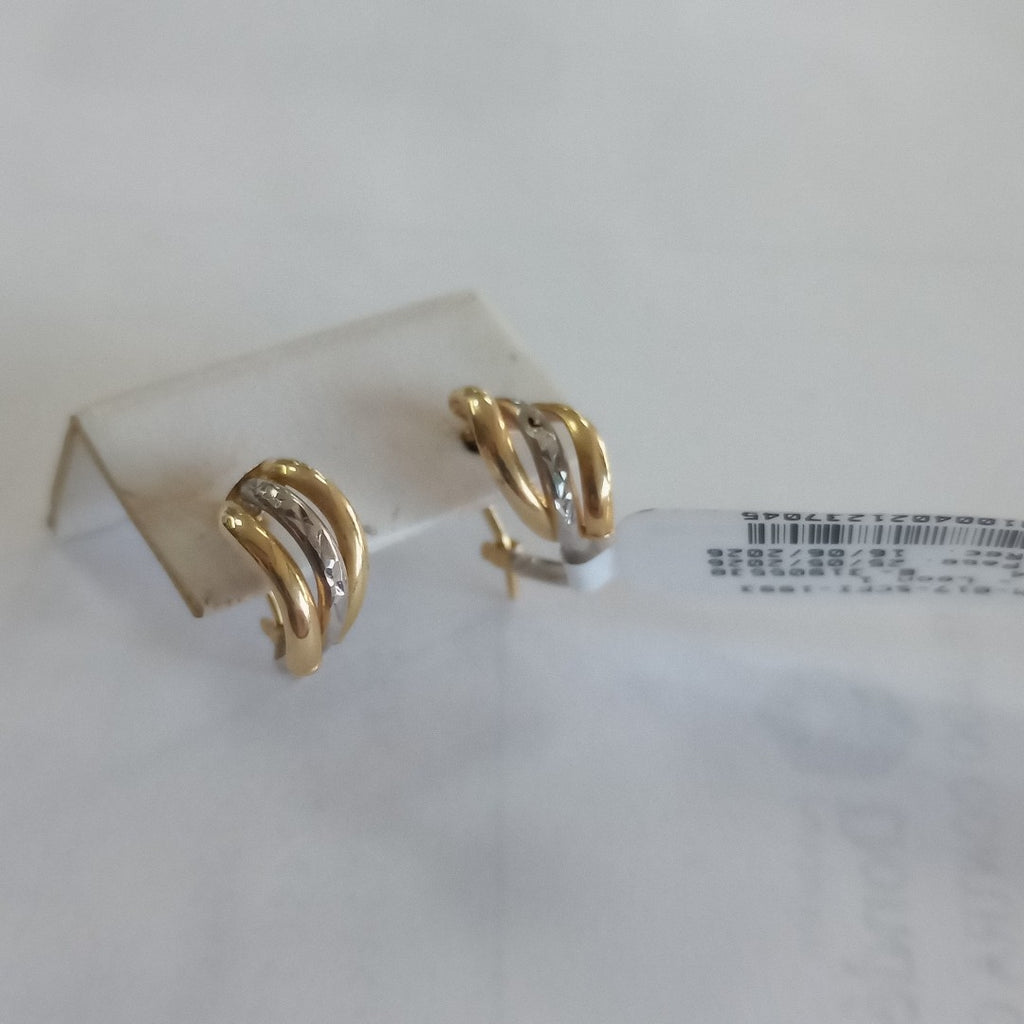 ARETES PAR ORO 14 K 1.5 GRMS (SEMINUEVO)
