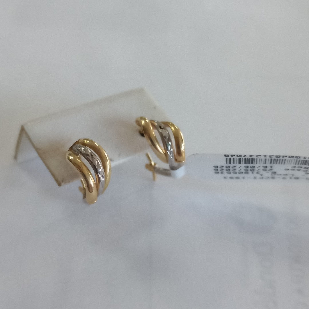 ARETES PAR ORO 14 K 1.5 GRMS (SEMINUEVO)