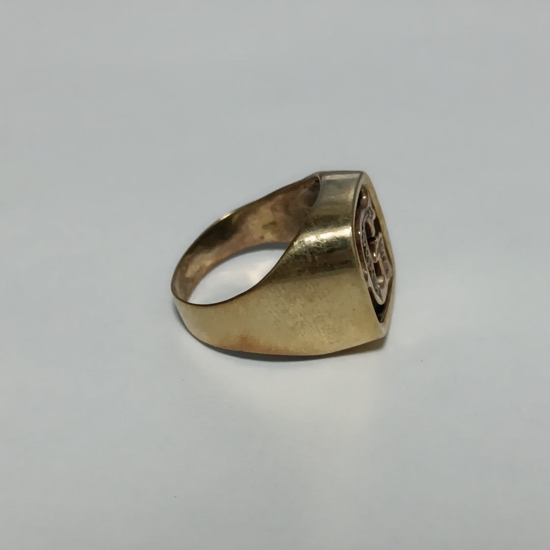 ANILLO ORO 10 K 6.3 GRMS (SEMINUEVO)