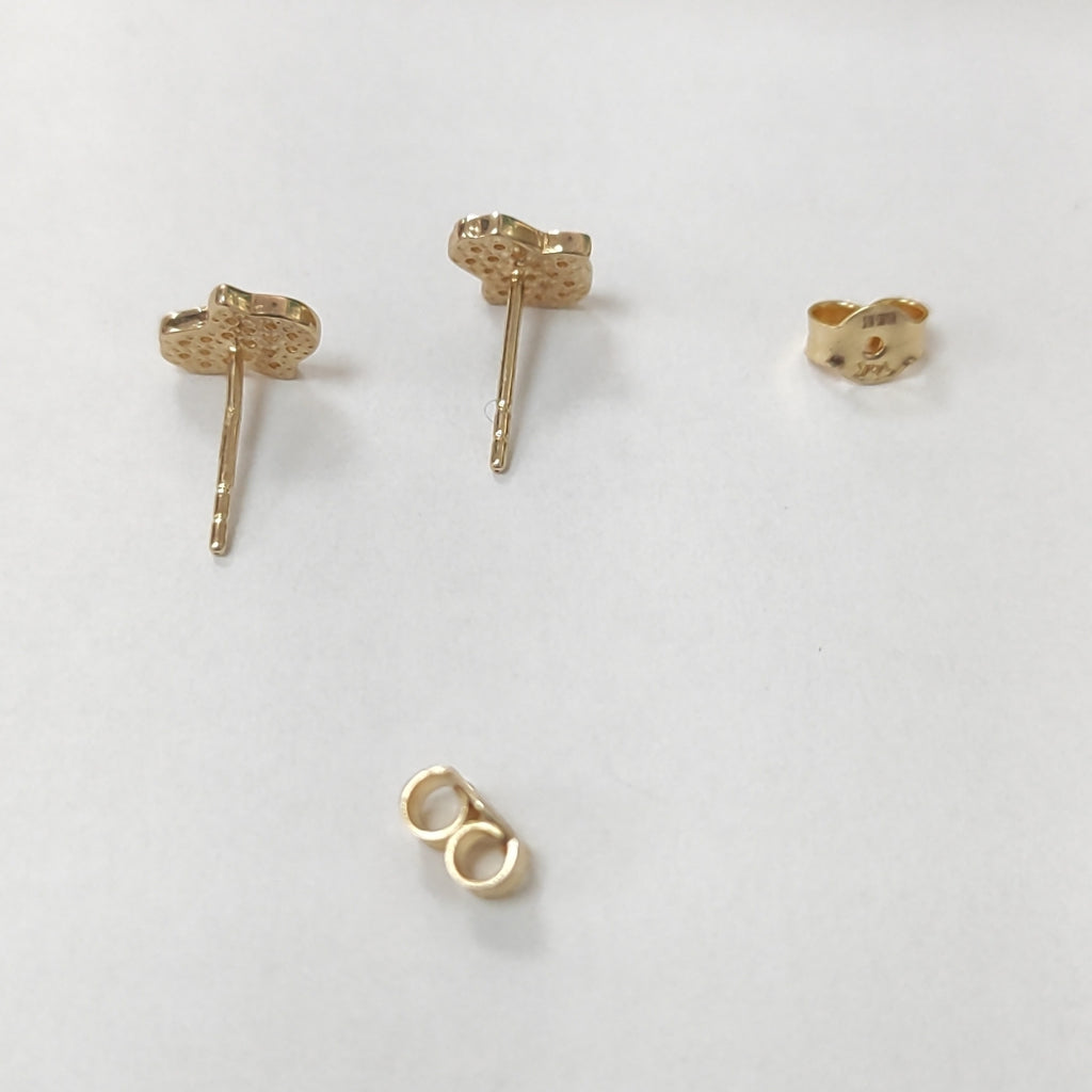 BROQUELES ORO 14K 1.3 (NUEVO)