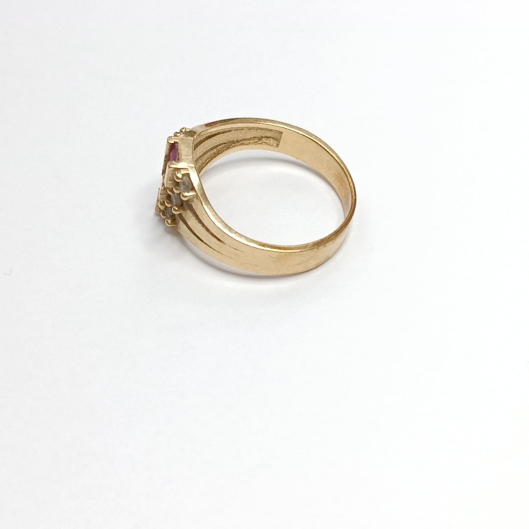 ANILLO ORO 14 K 4 GRMS (SEMINUEVO)