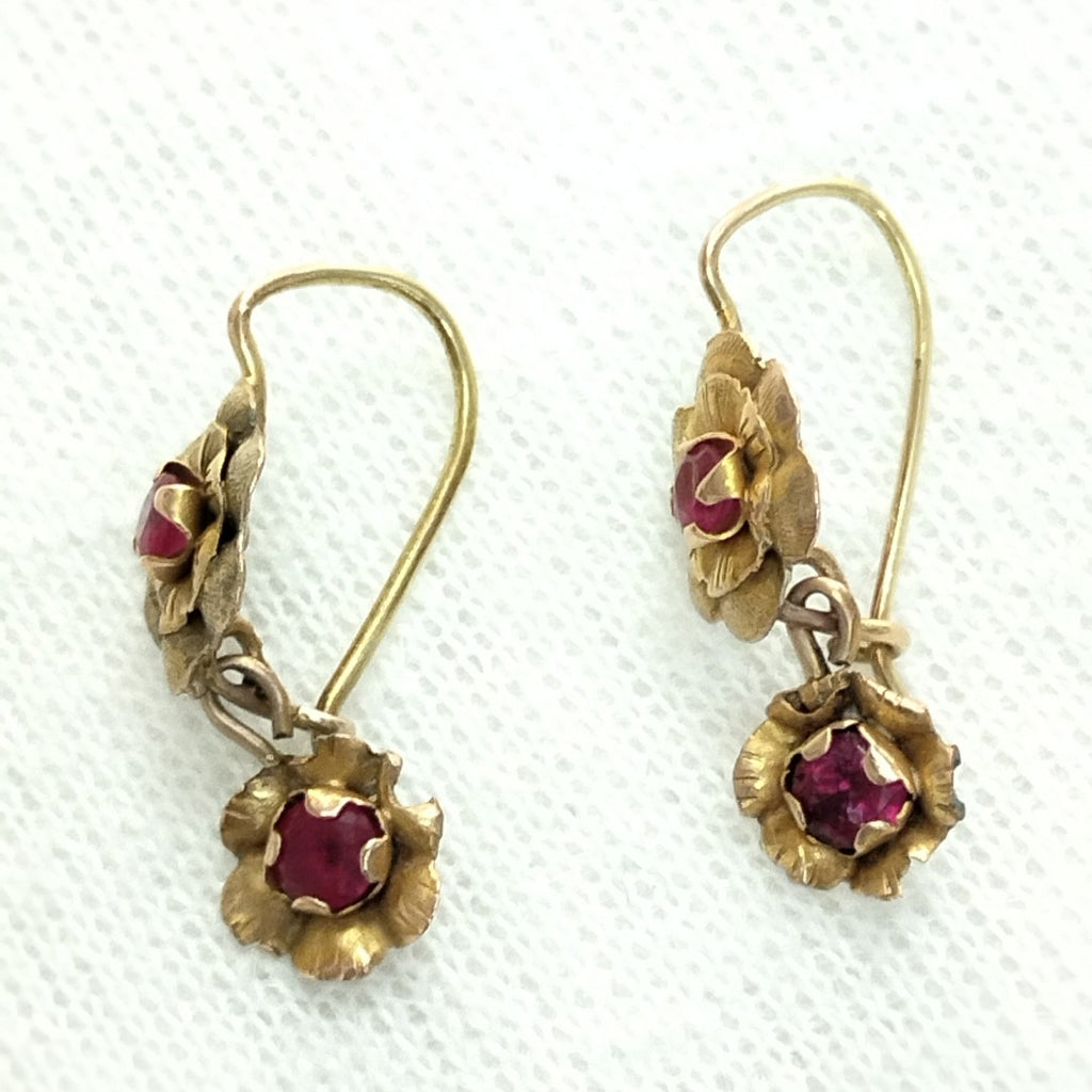 ARETES PAR ORO 10 K 2.8 GRMS (SEMINUEVO)