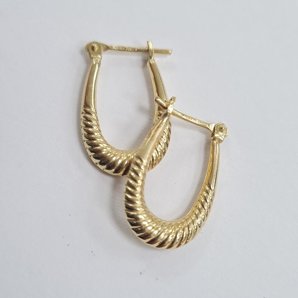 ARRACADAS PAR ORO 14 K 2.2 GRMS (SEMINUEVO)