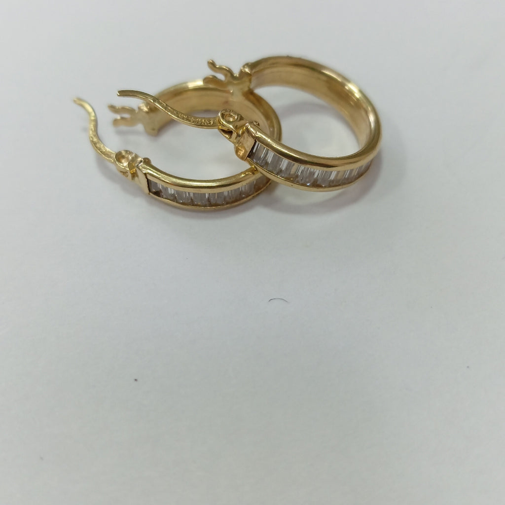 ARRACADAS PAR ORO 10 K 2 GRMS (SEMINUEVO)