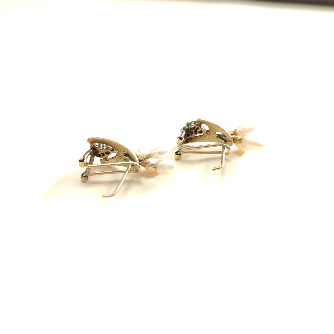 ARETES PAR ORO 8 K 2,80 GRMS (SEMINUEVO)