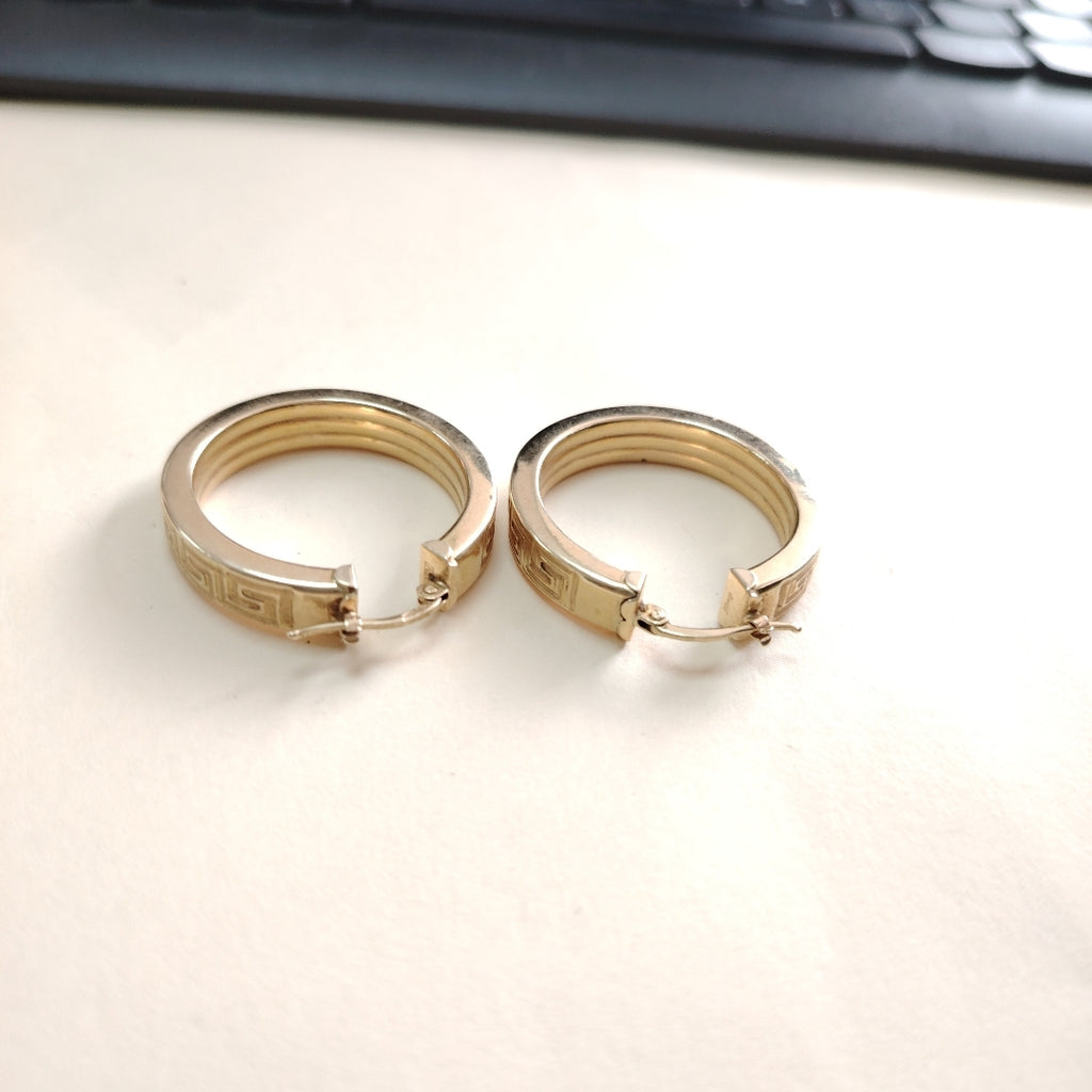 ARRACADAS PAR ORO 14 K 6,70 GRMS (SEMINUEVO)