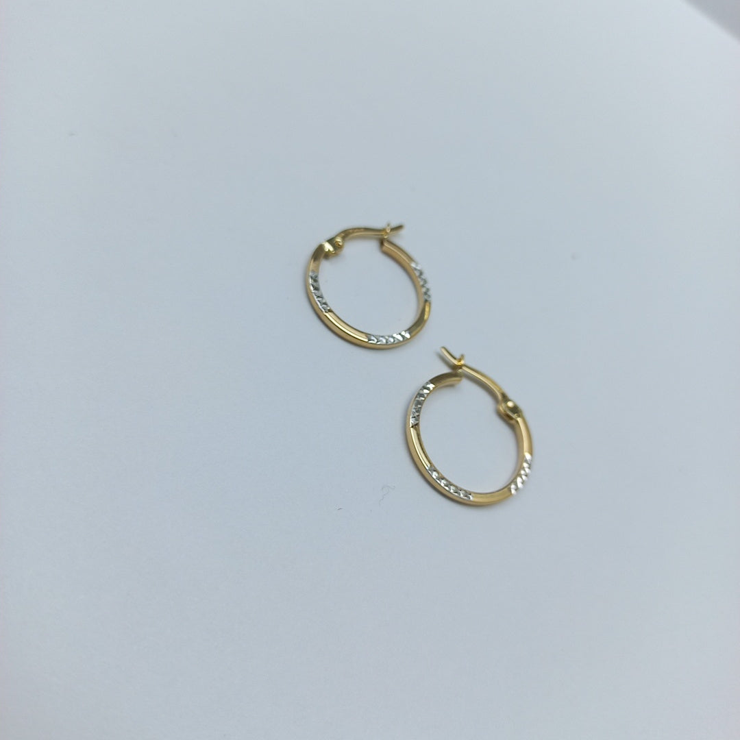 ARRACADAS ORO 14K 1.1 (NUEVO)