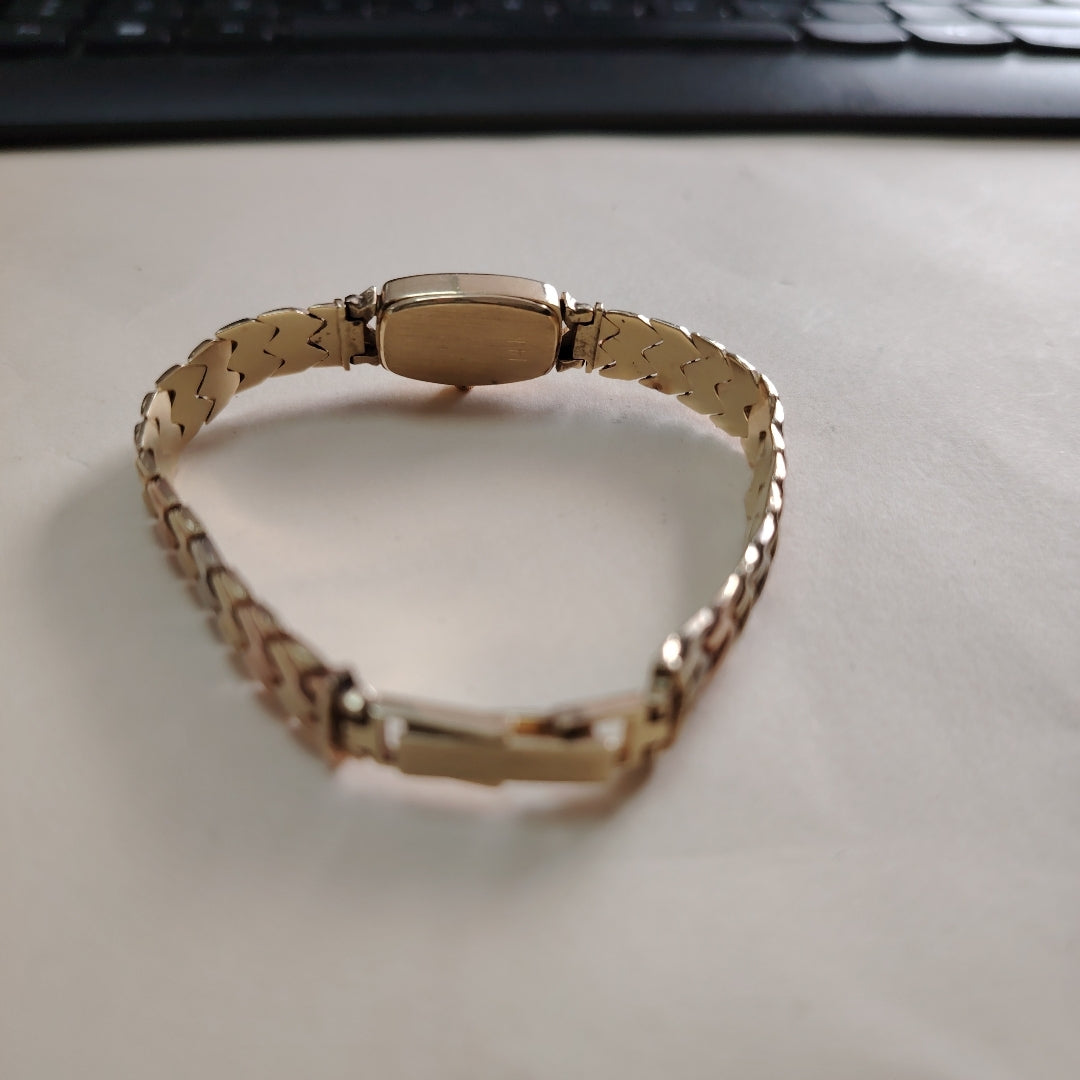RELOJ CAJA Y PULSO ORO ORO 14 K 20,40 GRMS (SEMINUEVO)