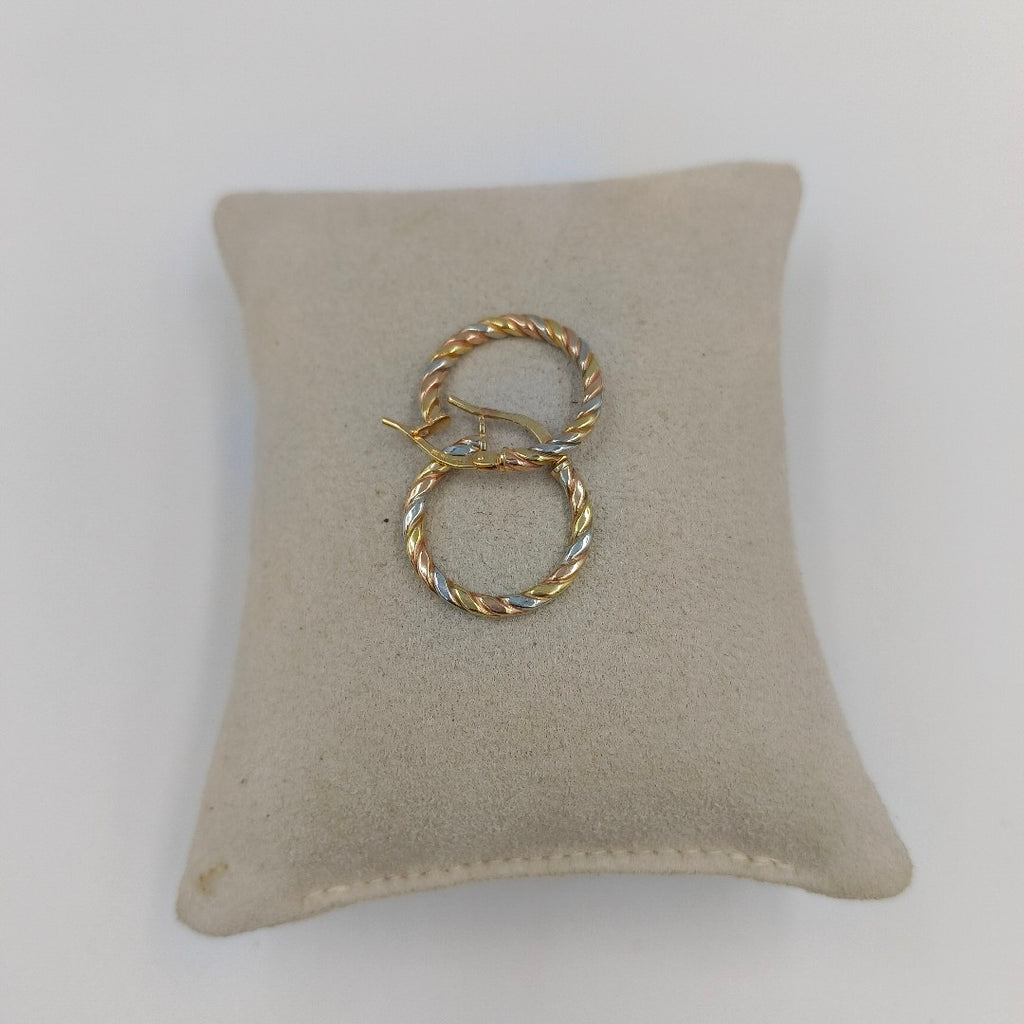 ARRACADAS ORO 14K 1.5 (NUEVO)