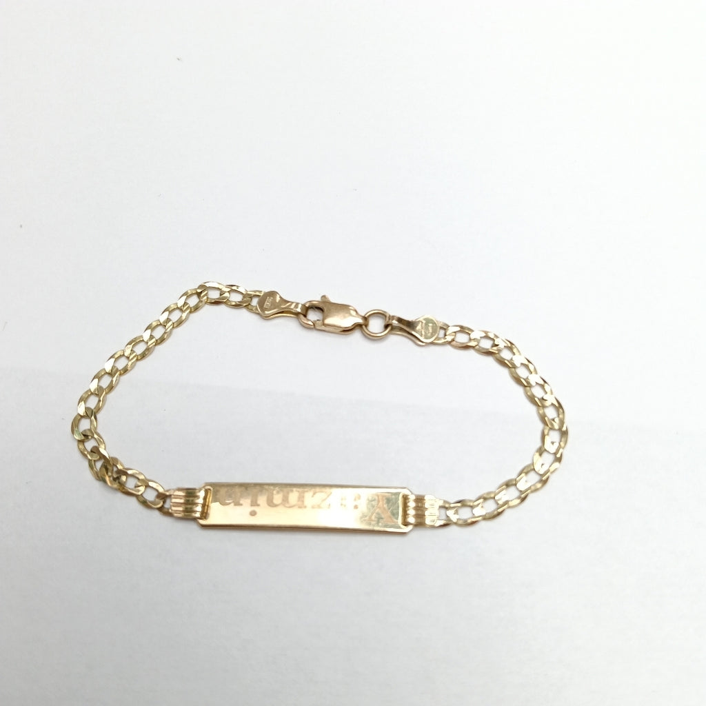 ESCLAVA ORO 10 K 3.6 GRMS (SEMINUEVO)
