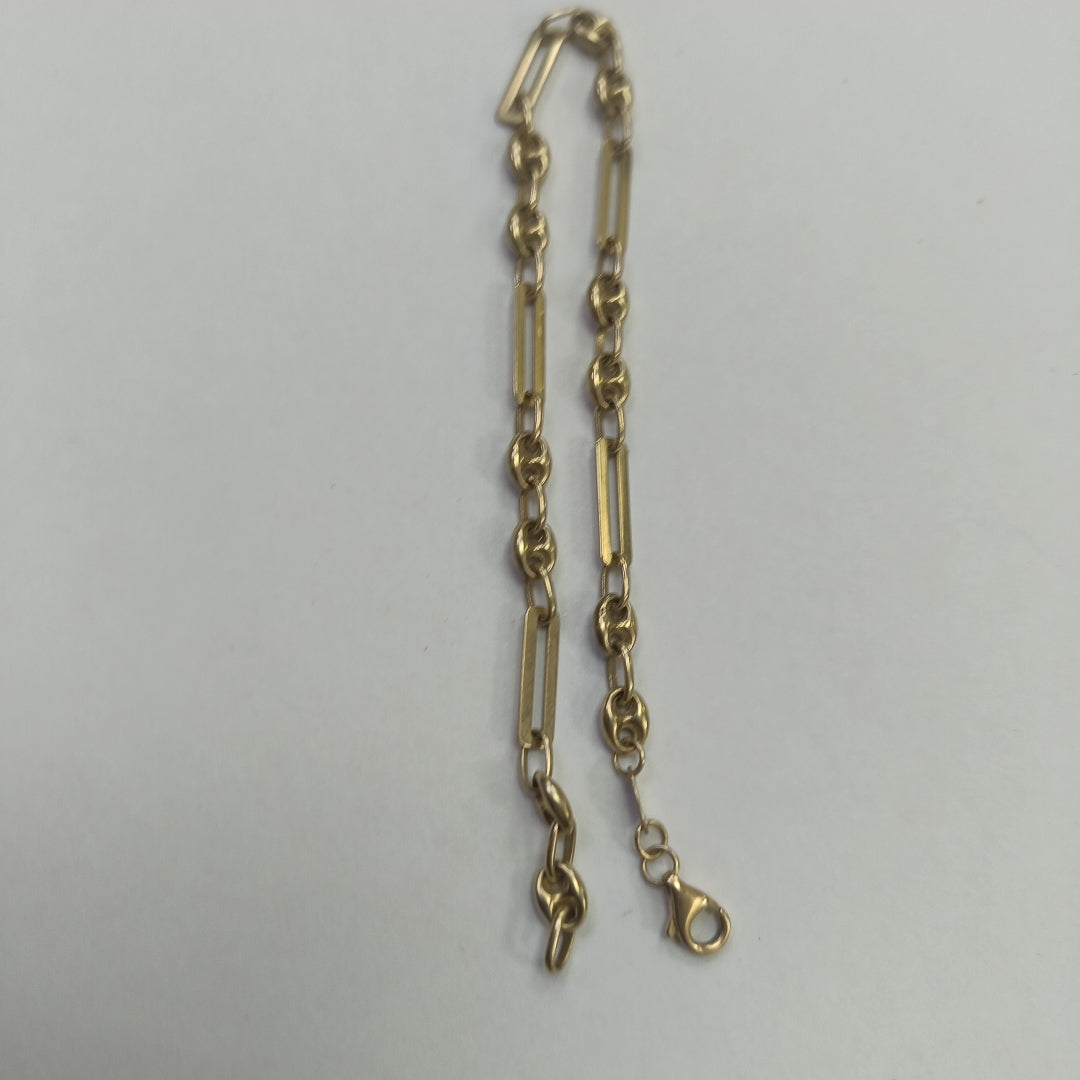 PULSERA ORO 14 K 4.4 GRMS (SEMINUEVO)