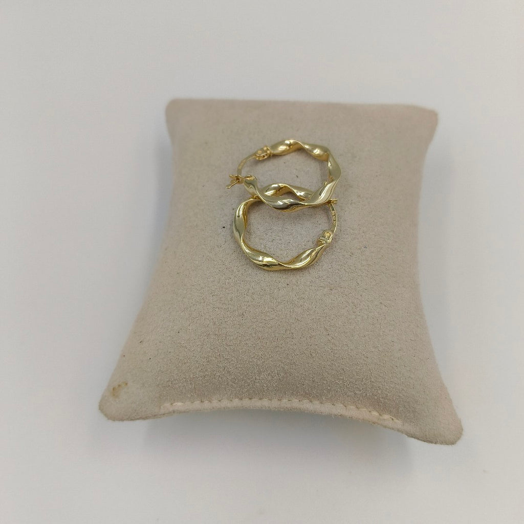 ARRACADAS ORO 14K 1.5 (NUEVO)