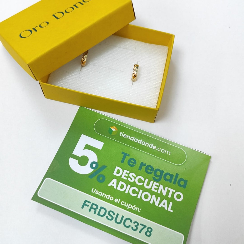HUGGIES ORO 14K 0.9 (NUEVO)