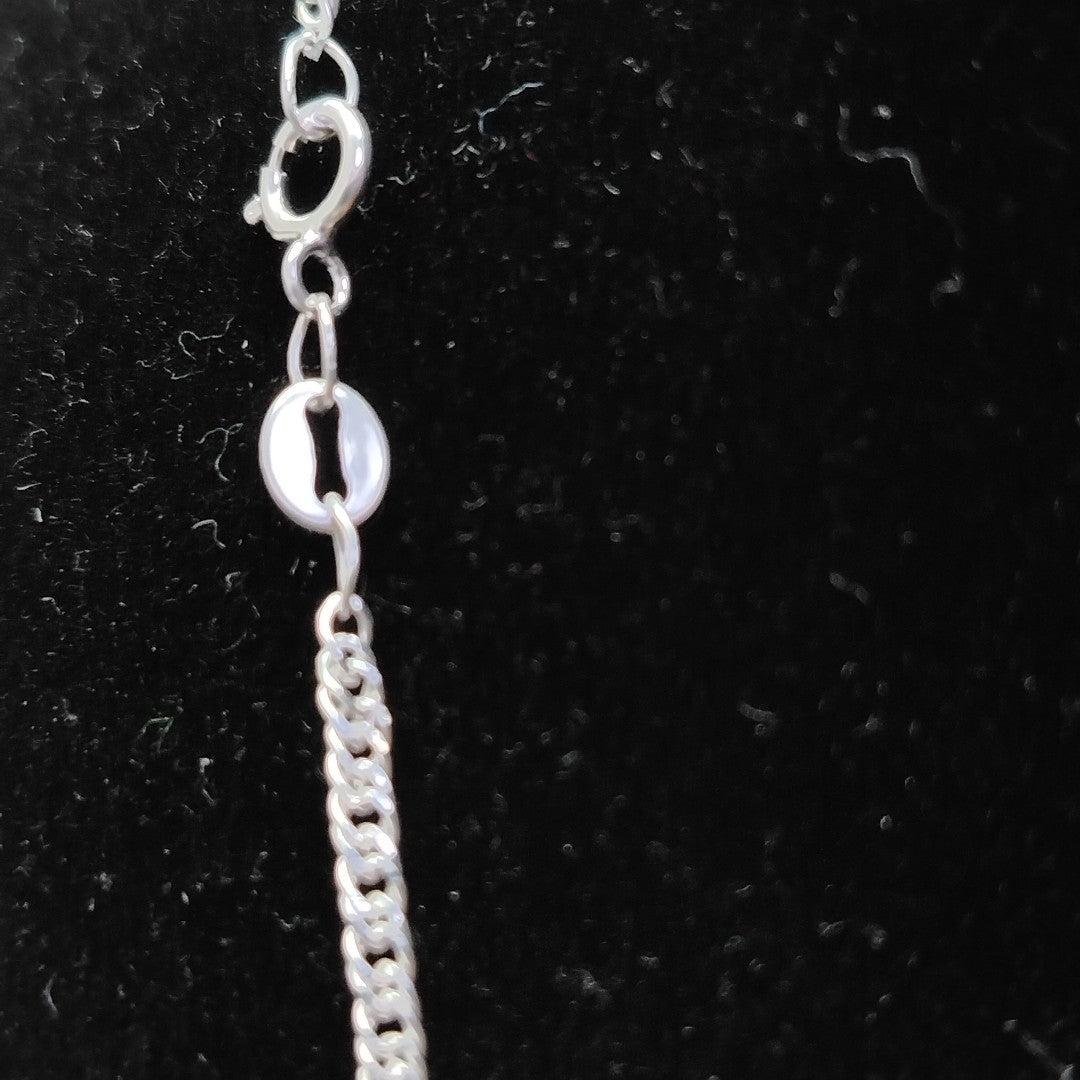 CADENA BARBADA PLATA .925 50 CM 4.22 GR (NUEVO)