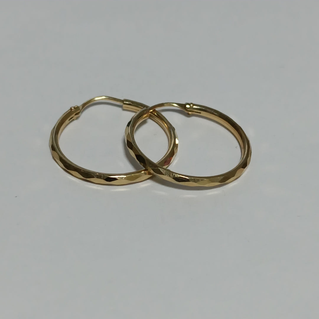 ARRACADAS PAR ORO 10 K 0.9 GRMS (SEMINUEVO)