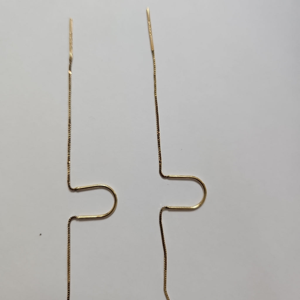 VIOLADORES PAR ORO 14 K 2.8 GRMS (SEMINUEVO)