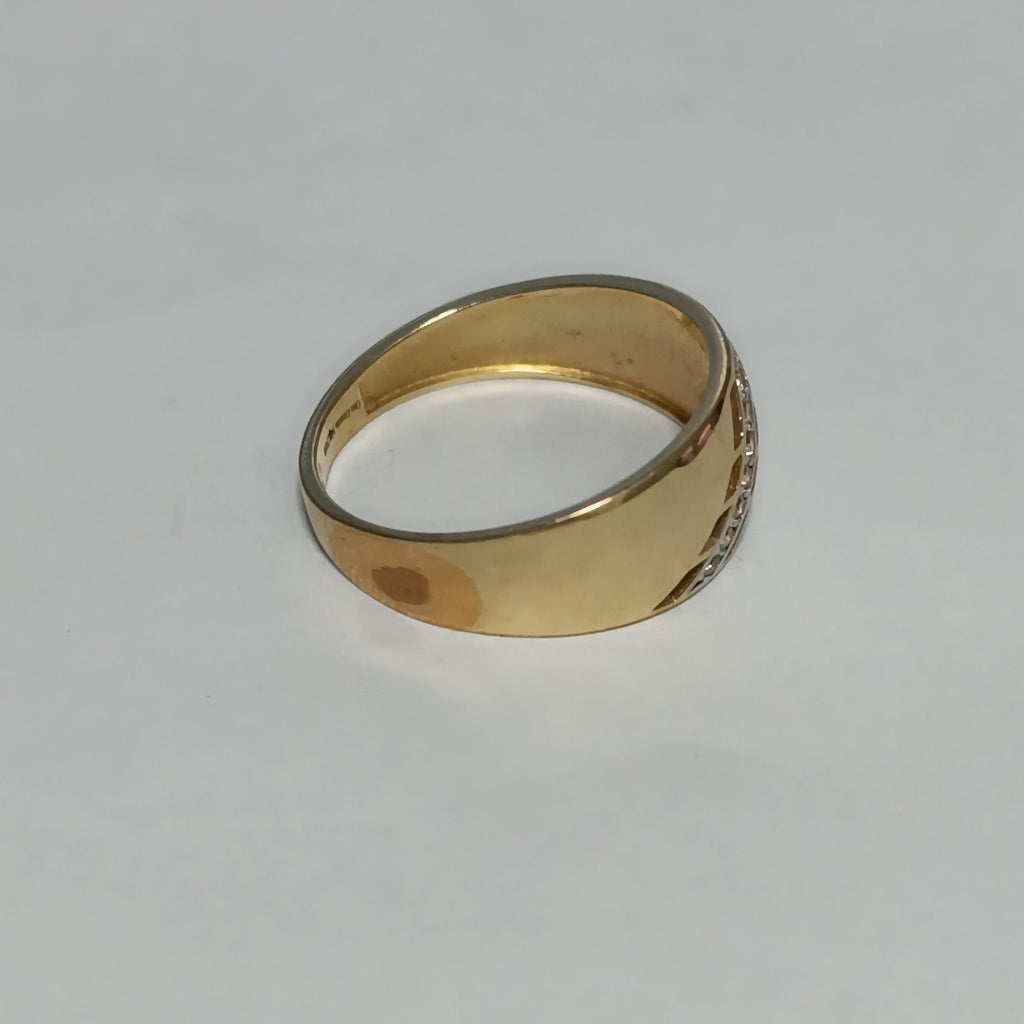 ANILLO ORO 14 K 2.5 GRMS (SEMINUEVO)