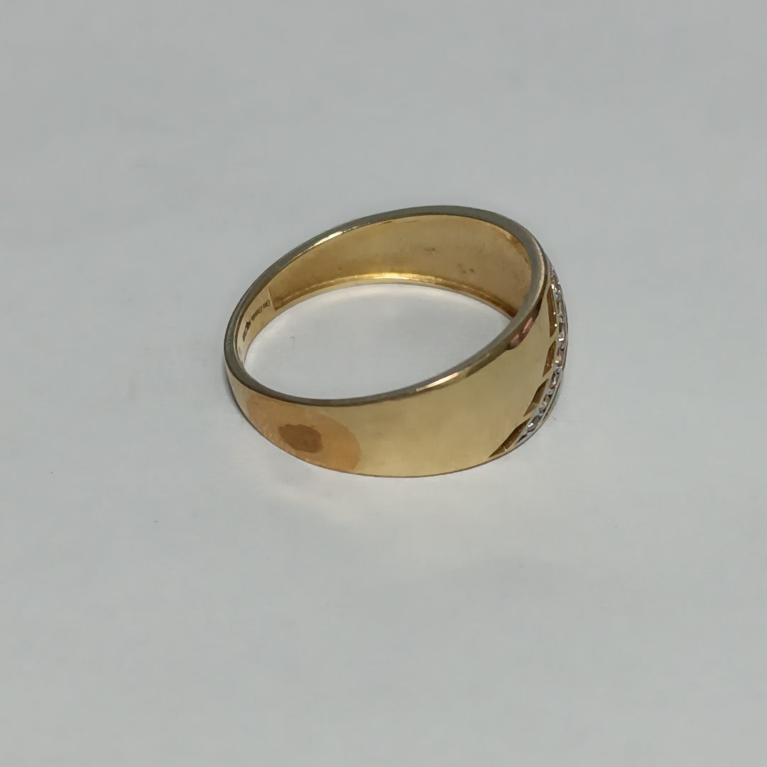 ANILLO ORO 14 K 2.5 GRMS (SEMINUEVO)