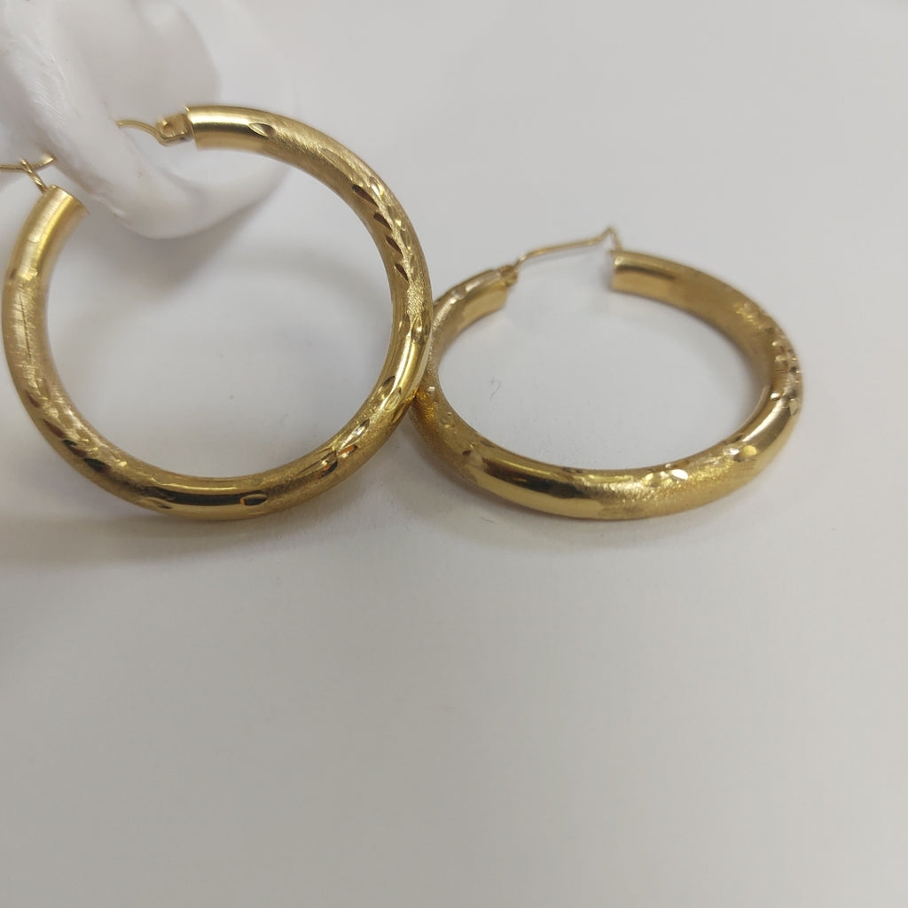 ARRACADAS PAR ORO 10 K 3,90 GRMS (SEMINUEVO)