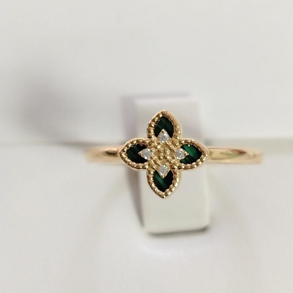 ANILLOS DAMA ORO 14K 2 (NUEVO)