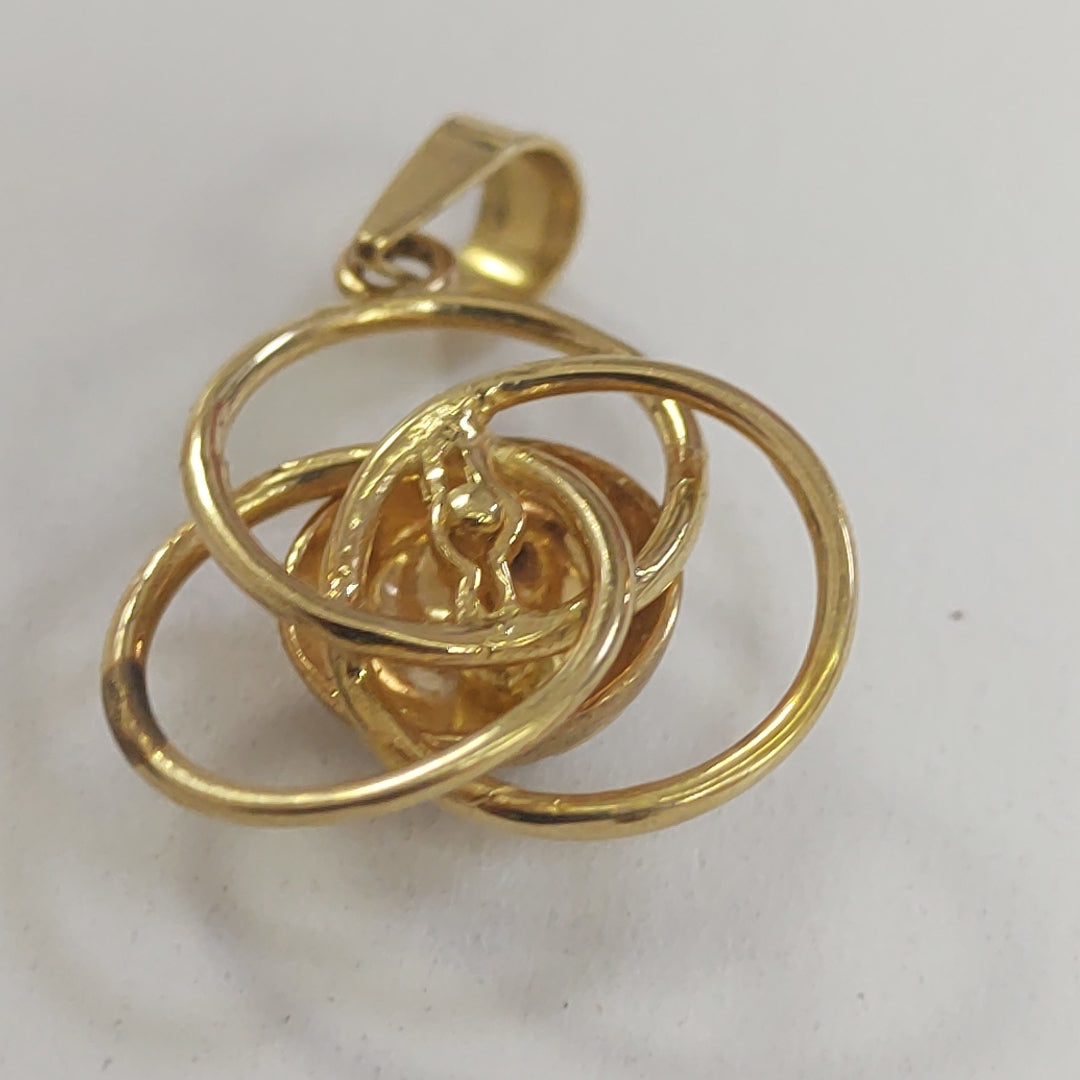 DIJE ORO COMBINADO 14 K 1,90 GRMS (SEMINUEVO)