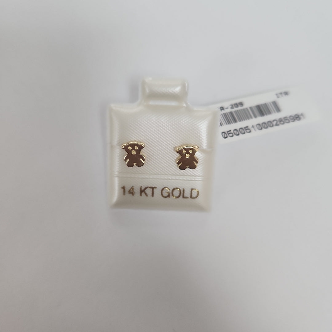 BROQUELES ORO 14K 0.8 (NUEVO)
