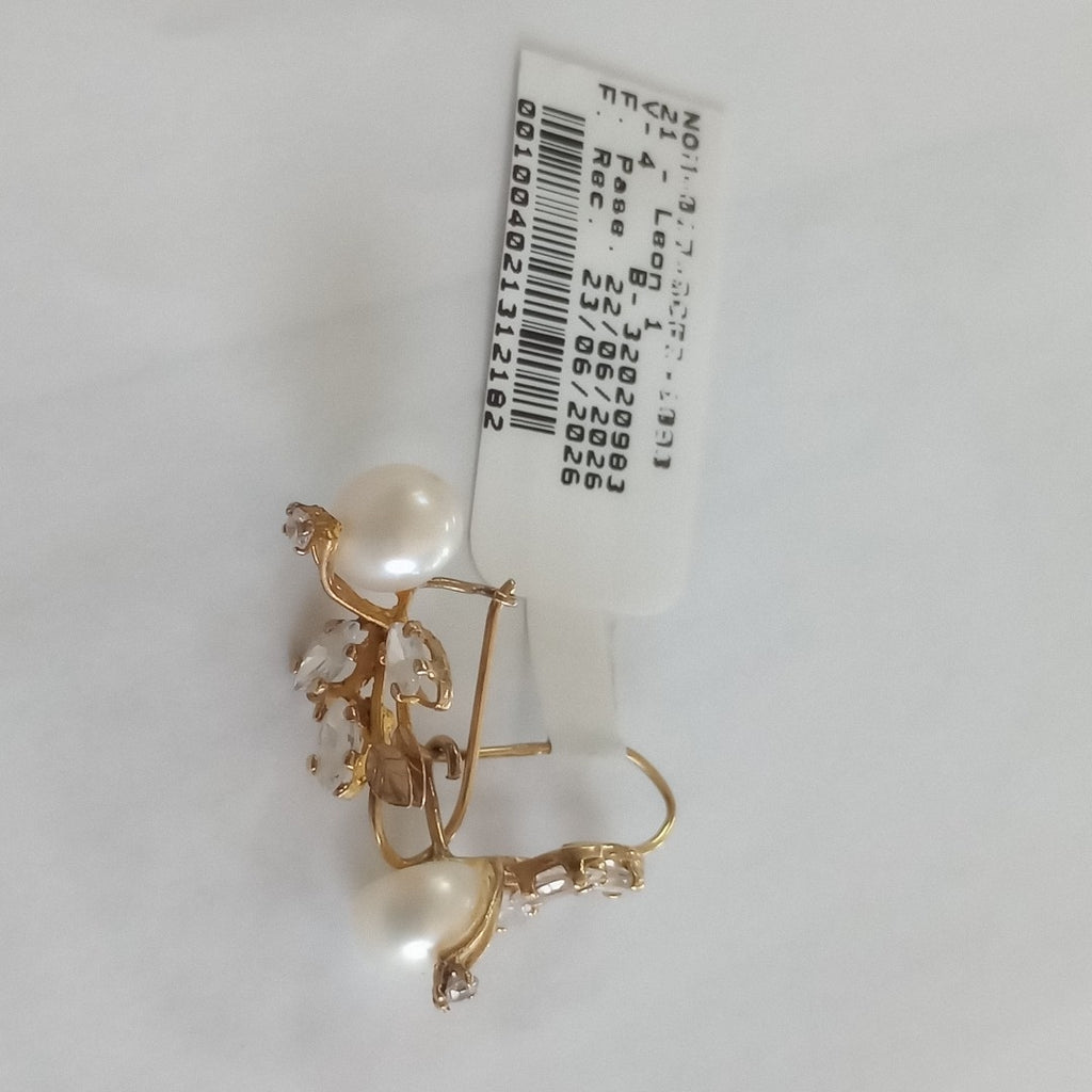 ARETES PAR ORO 10 K 2.2 GRMS (SEMINUEVO)