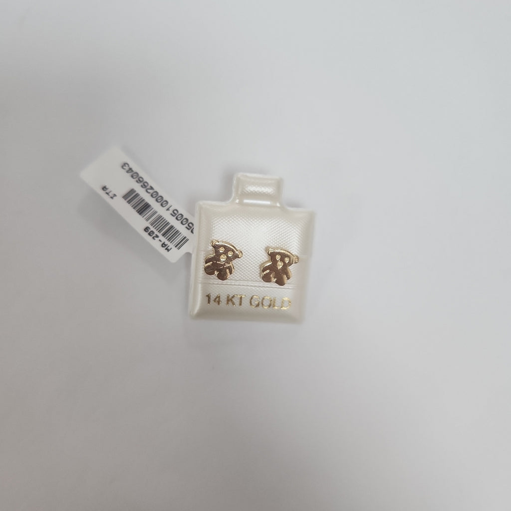 BROQUELES ORO 14K 1 (NUEVO)