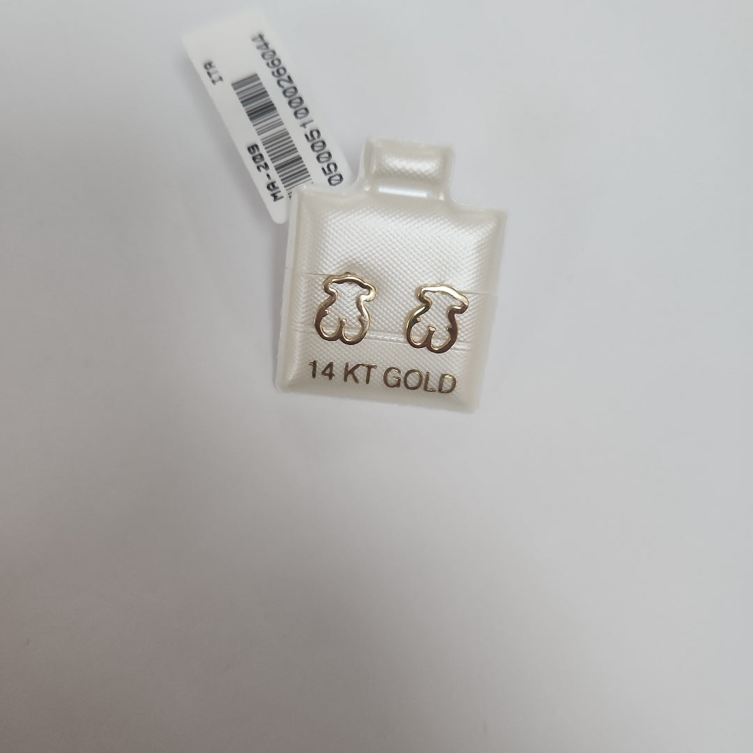 BROQUELES ORO 14K 0.8 (NUEVO)