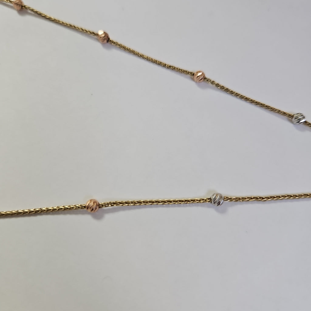 GARGANTILLA ORO 10 K 3.3 GRMS (SEMINUEVO)