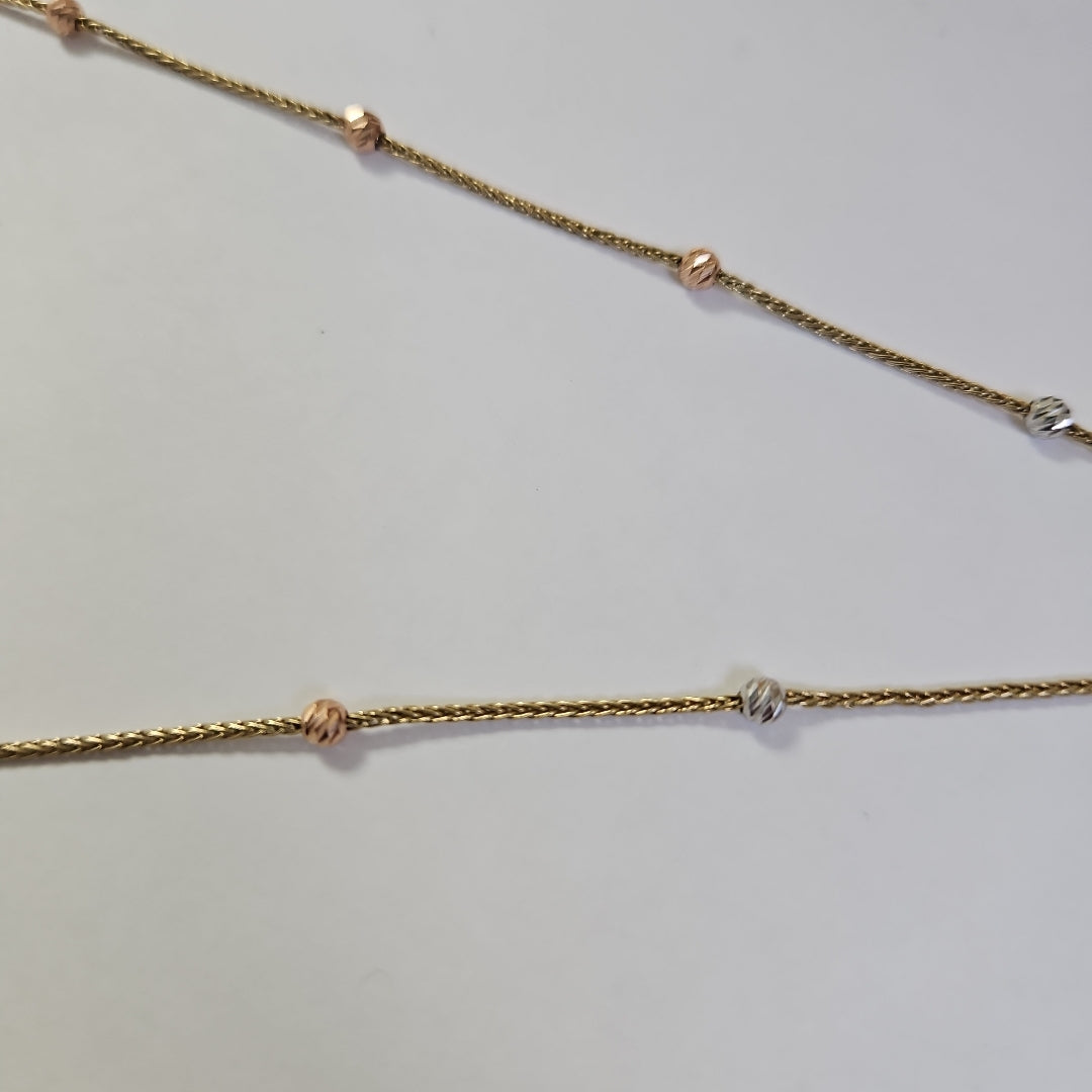 GARGANTILLA ORO 10 K 3.3 GRMS (SEMINUEVO)