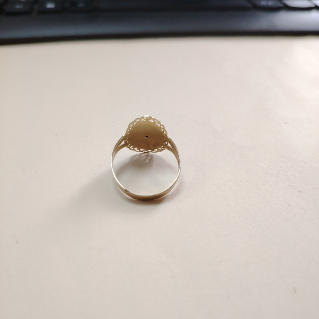 ANILLITO ORO COMBINADO 10 K 2 GRMS (SEMINUEVO)