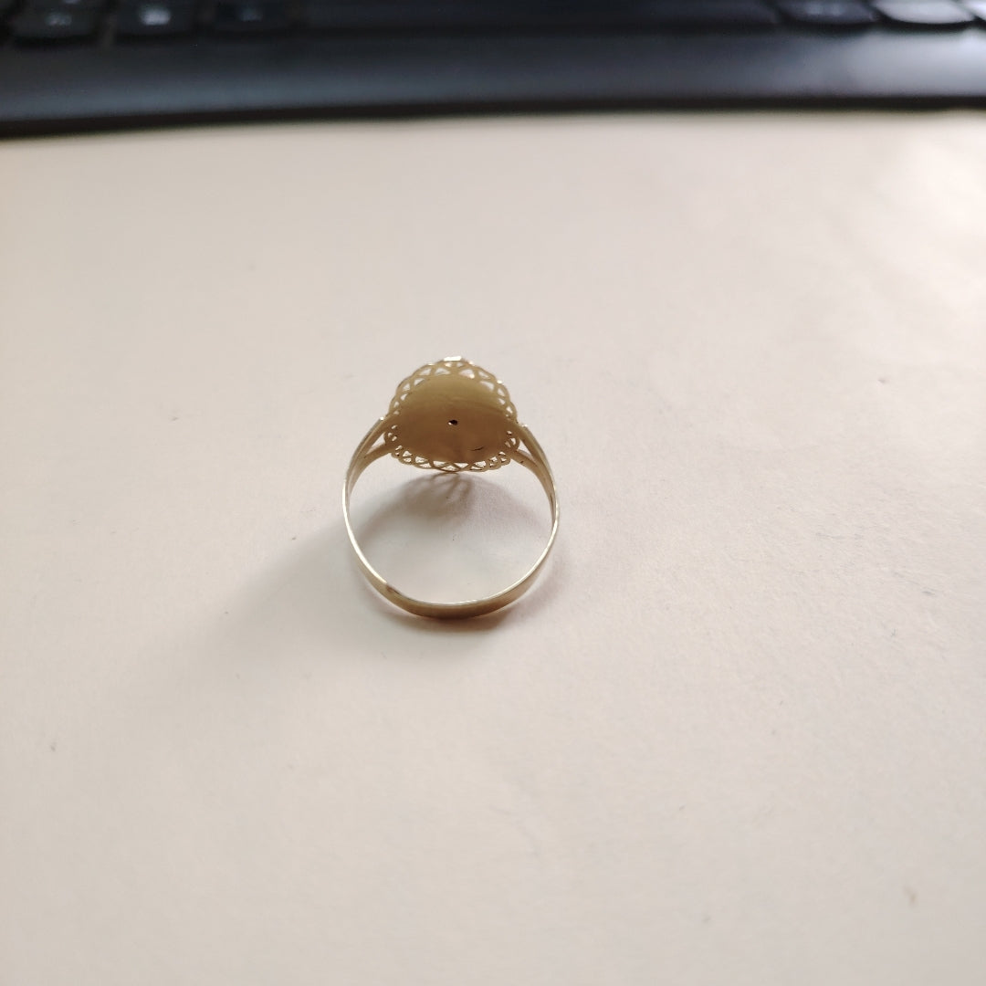 ANILLITO ORO COMBINADO 10 K 2 GRMS (SEMINUEVO)