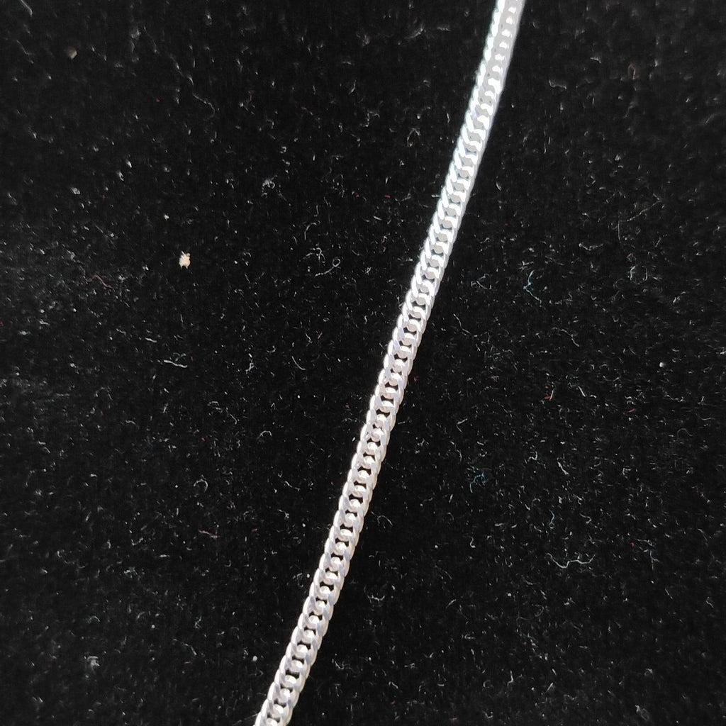 CADENA BARBADA PLATA .925 60 CM 5.02 GR (NUEVO)