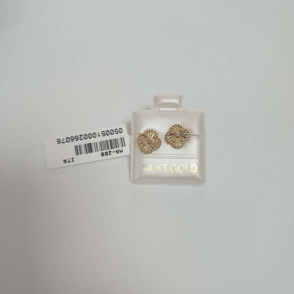 BROQUELES ORO 14K 1.6 (NUEVO)