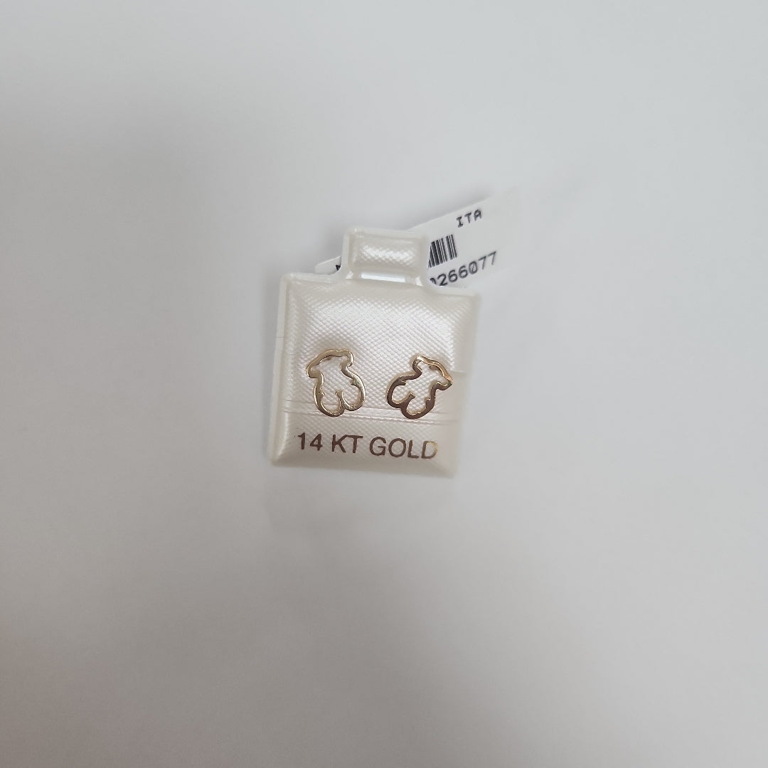 BROQUELES ORO 14K 0.8 (NUEVO)
