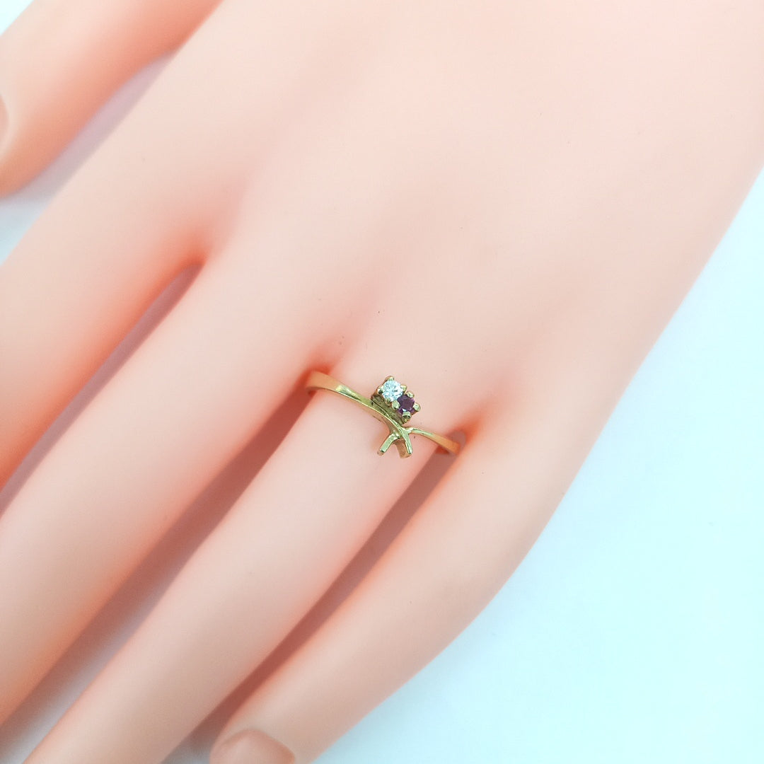 ANILLITO ORO 14 K 1.9 GRMS (SEMINUEVO)